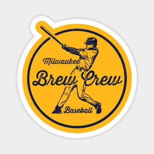 Vintage Brew Crew Magnet