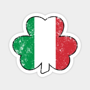 Irish Italian Shamrock Irish Italian Pride Italian Flag Magnet