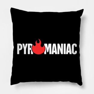 Funny Pyromaniac Fire Gift Pillow