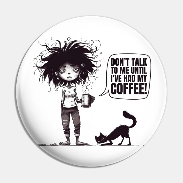 Don't Talk to Me Before Coffee Pin by Coffee Lover Finds