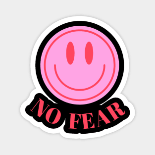 NO FEAR SMILEY Magnet