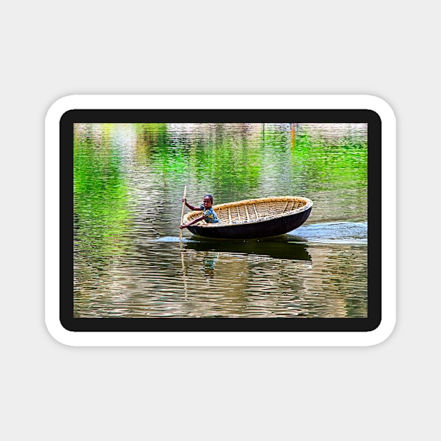 Row Your Boat. Magnet by bulljup