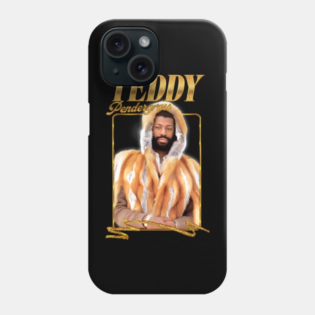 Teddy Pendergrass / 80s Retro Soul Fan Design Phone Case by DankFutura