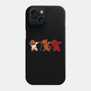 Poodle Dabing Horror Halloween T-shirt Phone Case