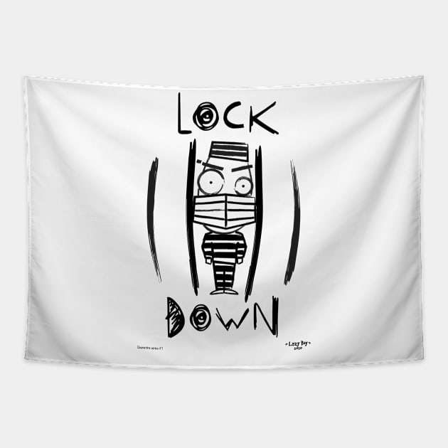 lock down Tapestry by Lazy Boy sketch