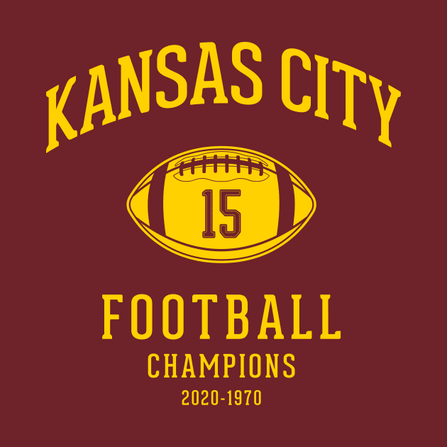 Vintage Kansas City Chiefs 2020 Campions by BooTeeQue