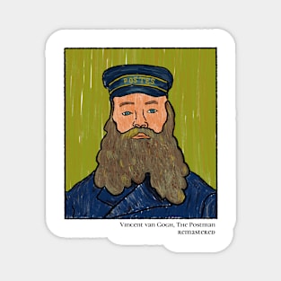 Vincent van Gogh The Postman Classical Art Memes Magnet