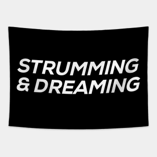 Strumming and Dreaming Tapestry