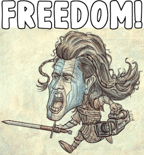 FREEDOM! Wallace Magnet