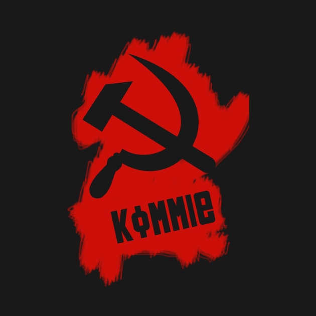 Kommie - Spray Paint Logo by artpirate