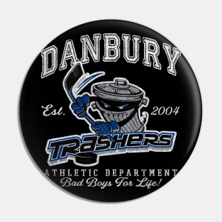 Danbury Trashers Ice Hockey Vintage Pin