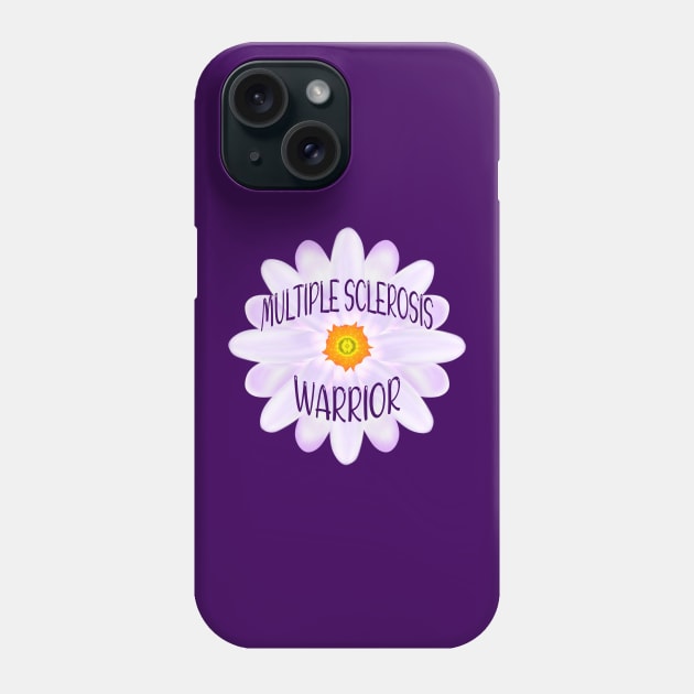 Multiple Sclerosis Warrior Phone Case by MoMido