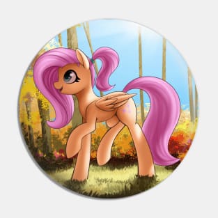 Autumn Fluttershy Pin