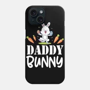 Bunny Play Easter Eggs Carrots Happy Easter Day Daddy Bunny Phone Case