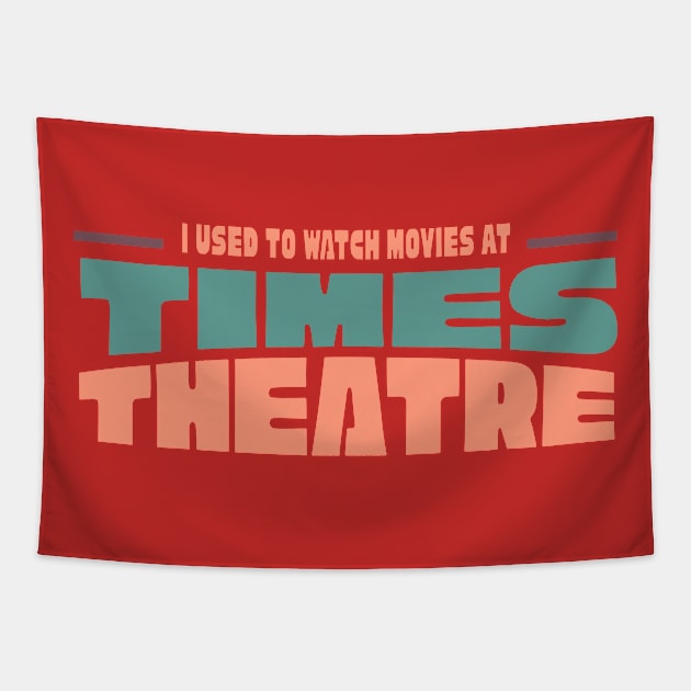 Times Theatre Tapestry by MplusC