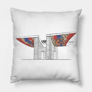 Seoul Olympic Park Gate Pillow