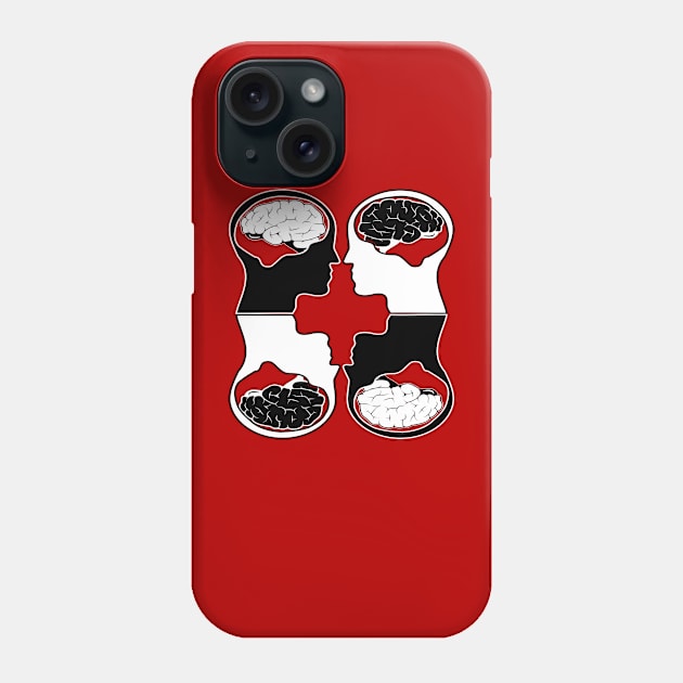 Same Difference Phone Case by geodesyn