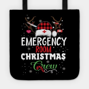 Emergency room christmas crew christmas gift Tote