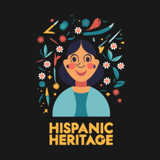 Hispanic Heritage Clip art T-Shirt