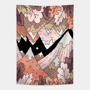 Peaks above and below Tapestry