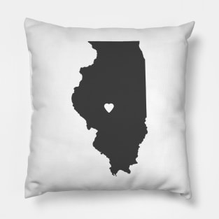 Illinois Love Pillow