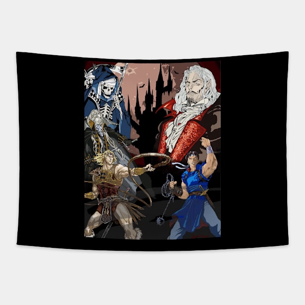 Castlevania Tapestry by Hazardous-art