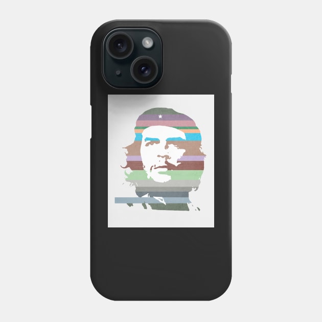 Che Guevara technicolor Phone Case by bernardojbp