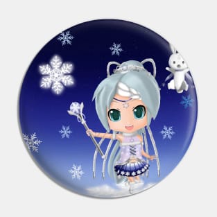 Snow Miku 2019 Nendroid Version (Self Design) Pin