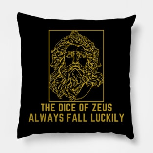 the dice of zeus fall luckily Pillow