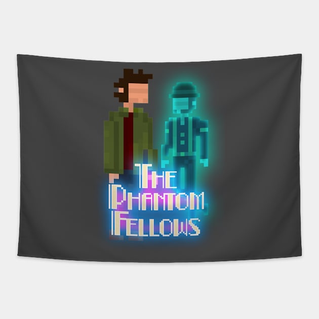 The Phantom Fellows 2024 (Transparent Ghost) Tapestry by ThePhantomFellows