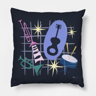 Django Jazz Composition Pillow
