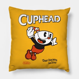 The Cuphead Show Devil - Cuphead - Pillow