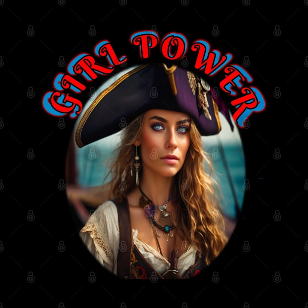 Girl power, lady pirate captain by sailorsam1805