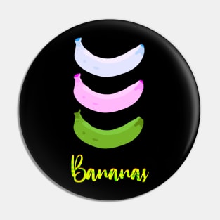 Color Bananas Design Pin