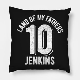 Land of my fathers vintage distressed - 10 Pillow