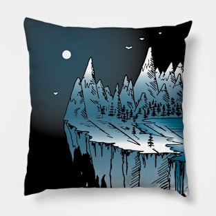 The Sapphire Island Pillow