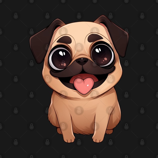 Cute Pug by Chromatic Currents