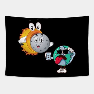 Solar Eclipse Tapestry