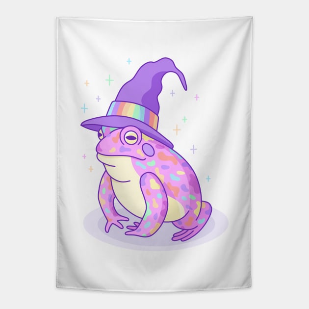 Wizard Toad Tapestry by sombrasblancas