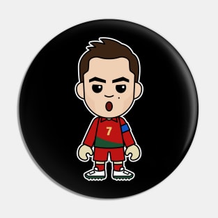 Chibi Ronaldo 7 Pin