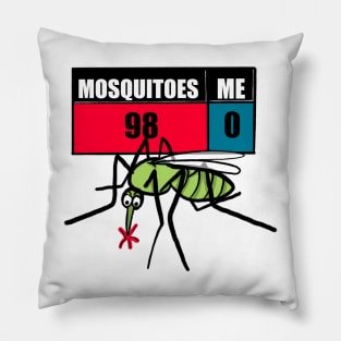 Mosquitoes winning the battle Pillow