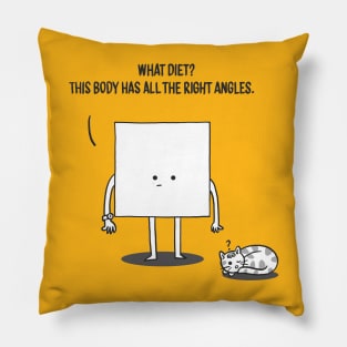 Motivational: What Diet? Pillow