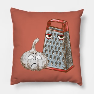 Garlic and Grater Pillow