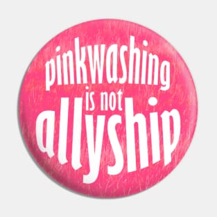 pinkwashing is not allyship Pin