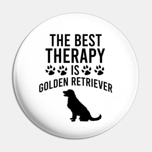 The best therapy is golden retriever Pin