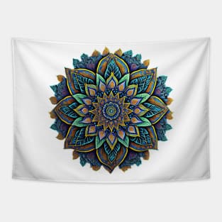 Colourful Mandala Art Tapestry