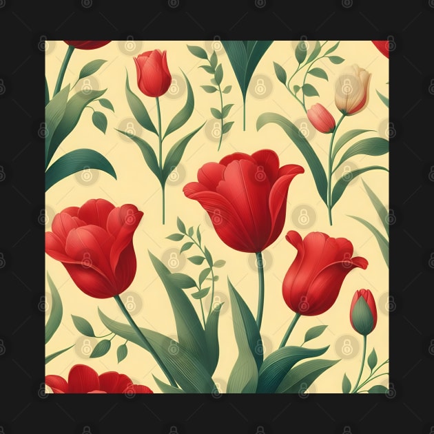 Tulip Flower by Jenni Arts