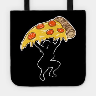 Pizza and Fitness Tote