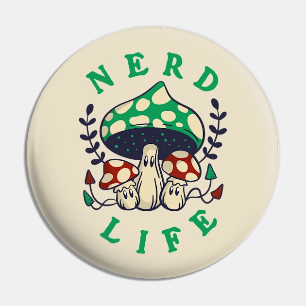 Nerd life Pin by J31Designs