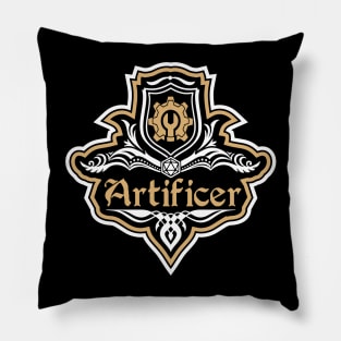 D&D Artificer Class Crest Pillow